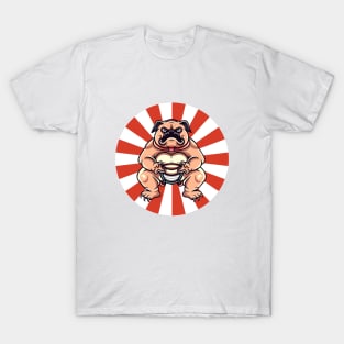 Sumo Dog ready to fight T-Shirt